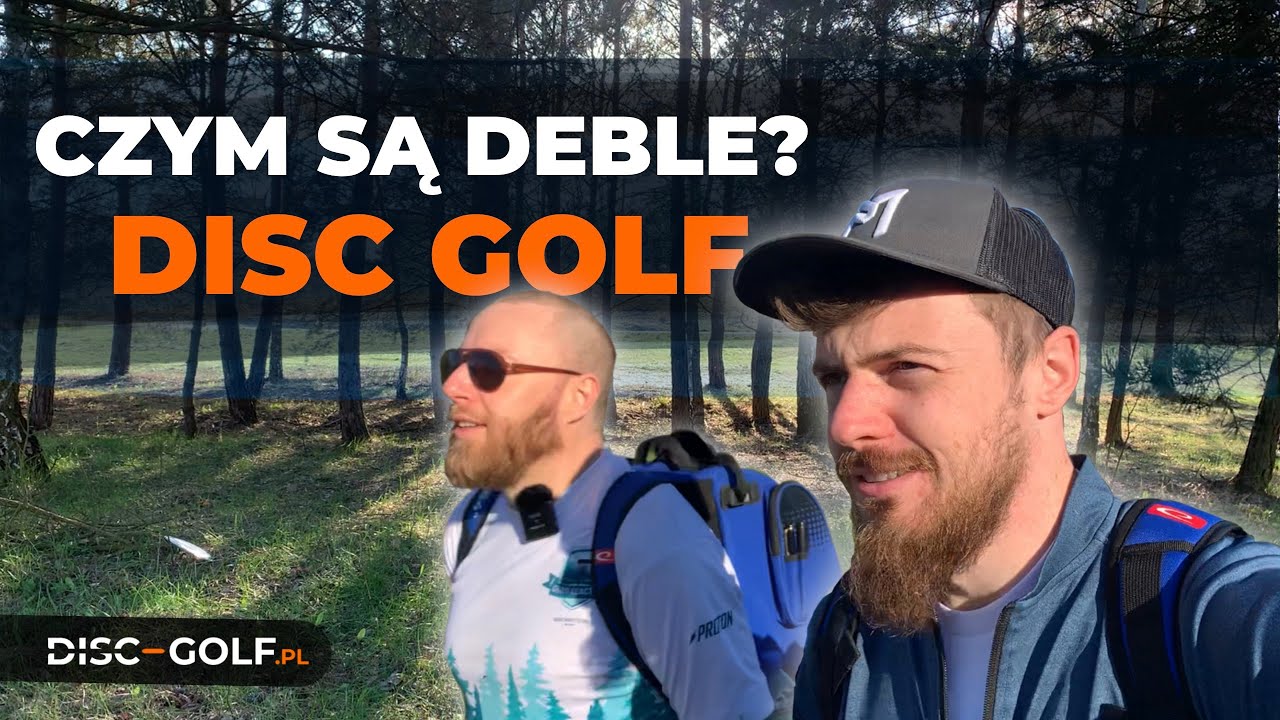 Disc golf deble grafika